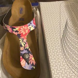 Birkenstock Sandler - Flowery Print